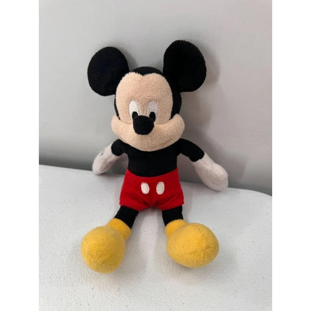 Disney Mickey‎ & Minnie Mouse Plush Set Just Play Pair Stuffed Animals READ 10